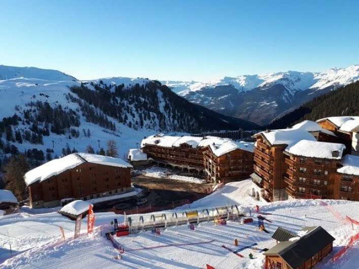 Location de vacances - Appartement à Belle Plagne - VUE DU VILLAGE BELLE PLAGNE