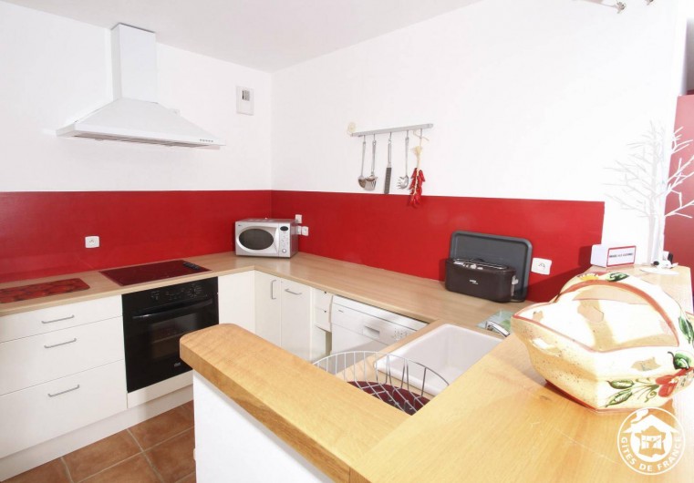 Location de vacances - Villa à Mirabel-aux-Baronnies - cuisine américaine