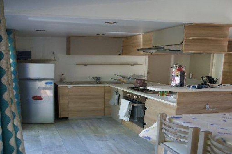 Location de vacances - Bungalow - Mobilhome à Fréjus -  cuisine