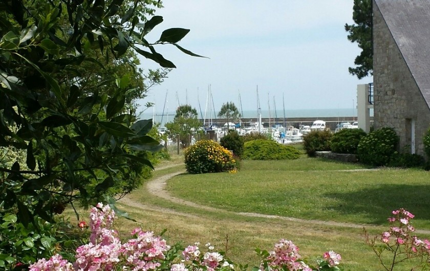 Location de vacances - Villa à Sarzeau - Vue de la salle-à-manger et du salon