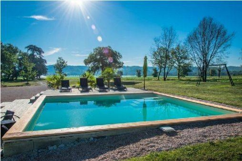 Location de vacances - Villa à Berdoues - piscine
