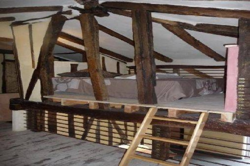 Location de vacances - Villa à Berdoues - Chambre mezzanine, étage 