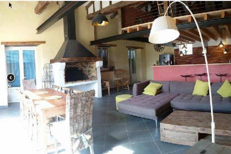 Location de vacances - Villa à Berdoues - Salon