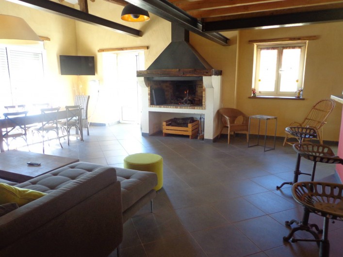 Location de vacances - Villa à Berdoues - Salon