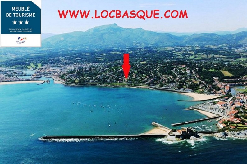 Location de vacances - Villa à Ciboure - photo aerienne