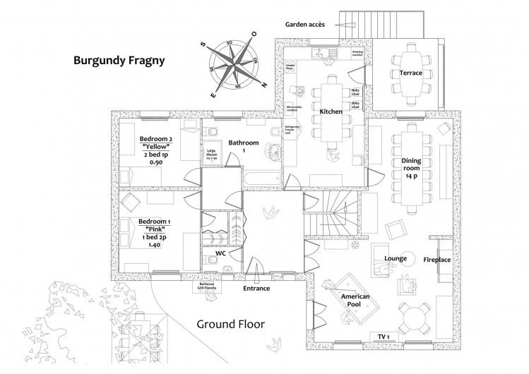 Location de vacances - Gîte à Autun - Ground Floor