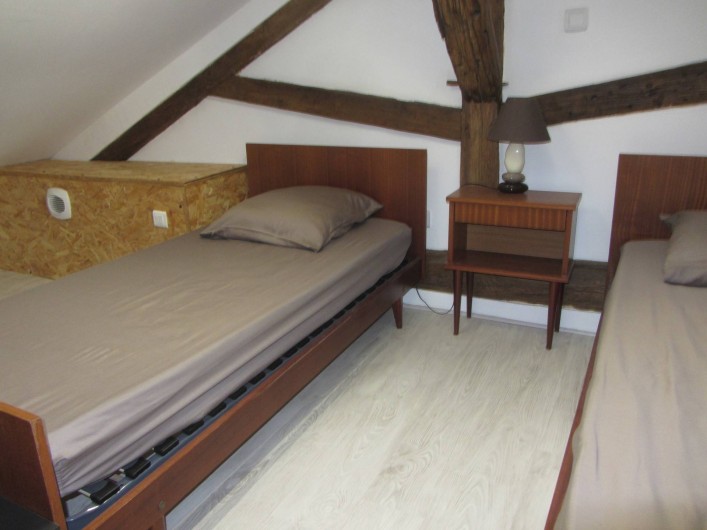 Location de vacances - Gîte à Sorges et Ligueux en Périgord - chambre 2 mezzanine