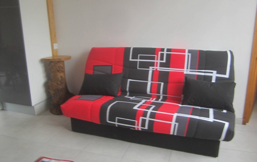 Location de vacances - Gîte à Sorges et Ligueux en Périgord - canapé