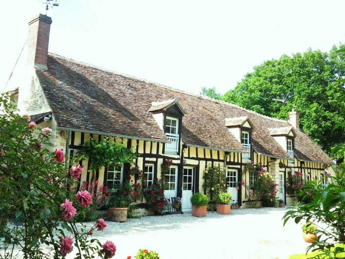 Location de vacances - Maison - Villa à Vitry-aux-Loges - façade sud