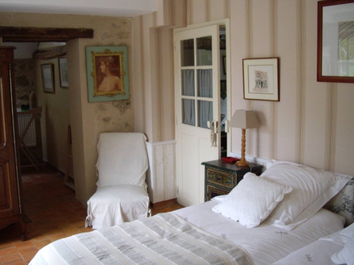 Location de vacances - Maison - Villa à Vitry-aux-Loges - chambre 2 2 lits simple ou 1 lit double 160x200