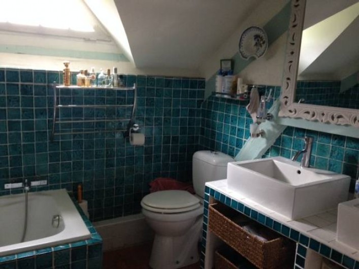 Location de vacances - Maison - Villa à Vitry-aux-Loges - salle de bain + douche de la chambre 3