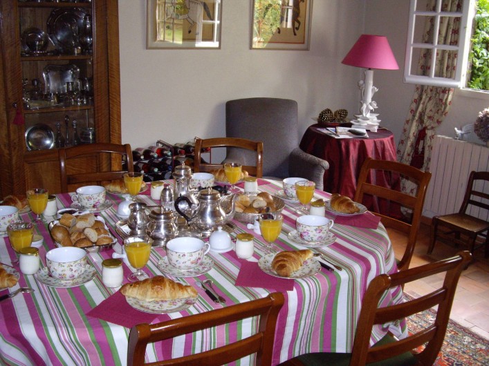 Location de vacances - Maison - Villa à Vitry-aux-Loges - Salle à manger