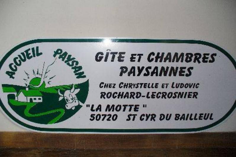 Location de vacances - Gîte à Saint-Cyr-du-Bailleul