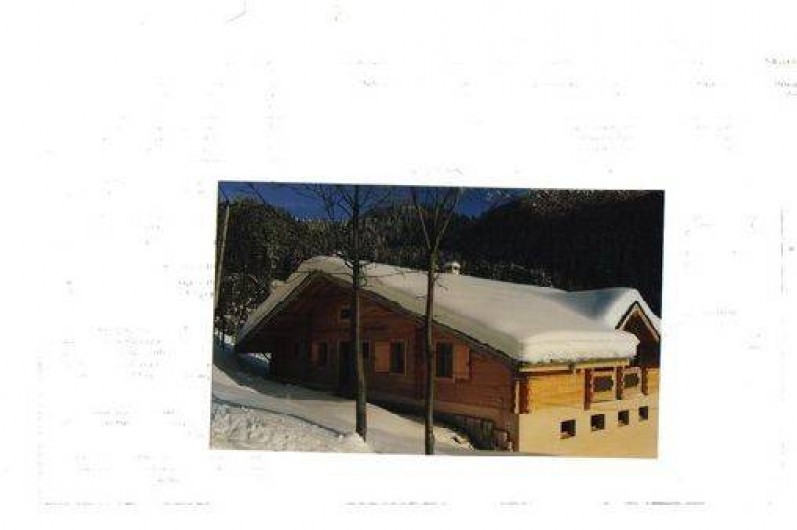 Location de vacances - Chalet à Hauteluce - vue extérieur hiver