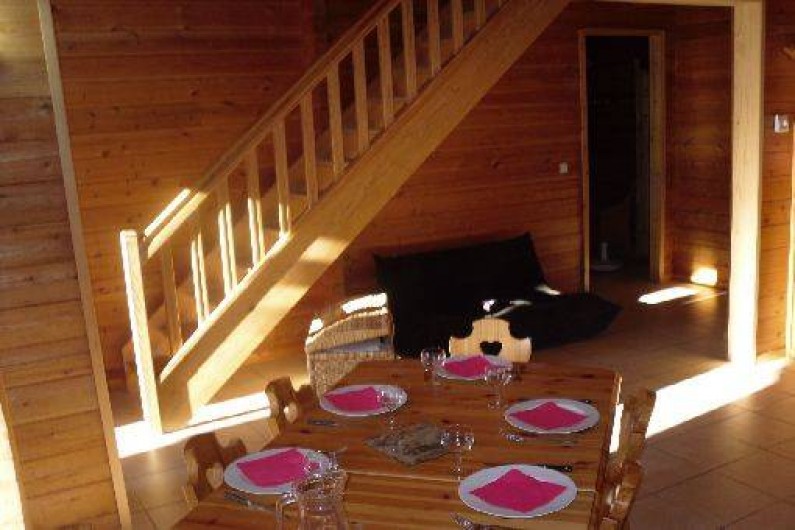 Location de vacances - Chalet à Hauteluce - entrée début salle de séjour
