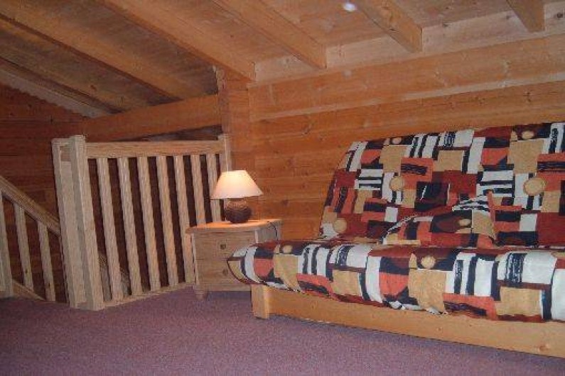 Location de vacances - Chalet à Hauteluce - mezzanine couchage 2 personnes