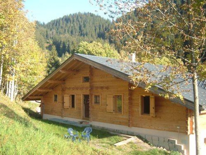 Location de vacances - Chalet à Hauteluce - extérieur  été