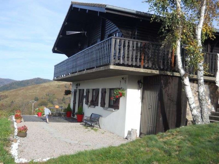 Location de vacances - Chalet à Bussang - Le Chalet - Vue