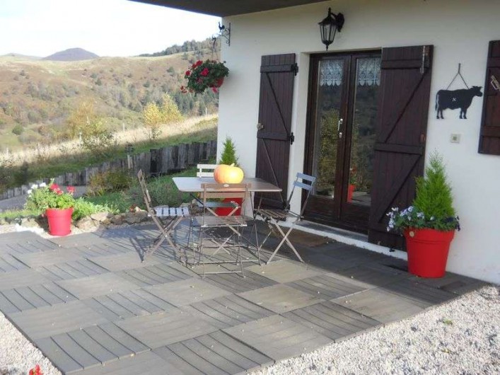 Location de vacances - Chalet à Bussang - Terrasse