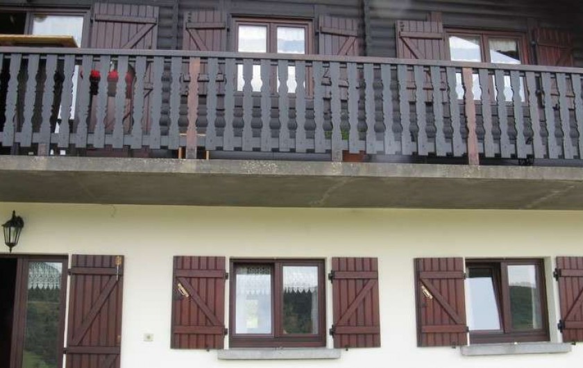 Location de vacances - Chalet à Bussang - La façade
