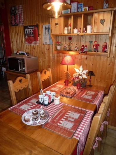 Location de vacances - Chalet à Bussang - Salle à manger