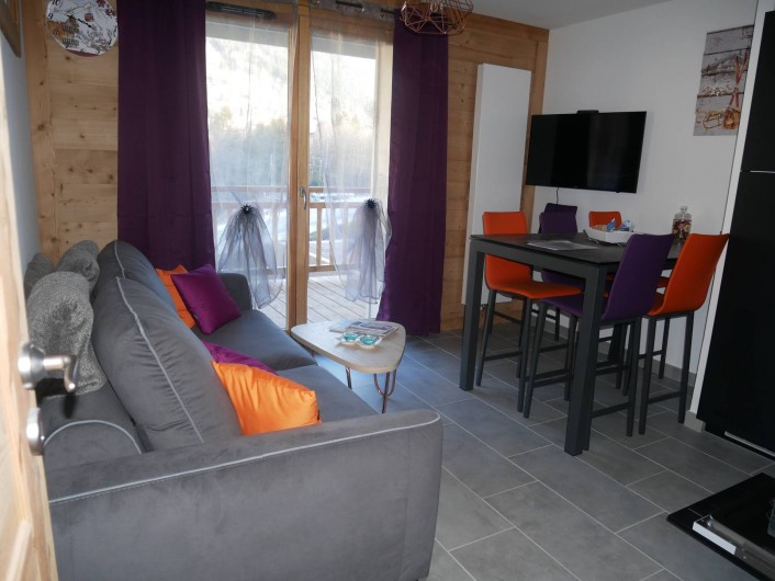 Location de vacances - Appartement à Saint-Gervais-les-Bains - Séjour