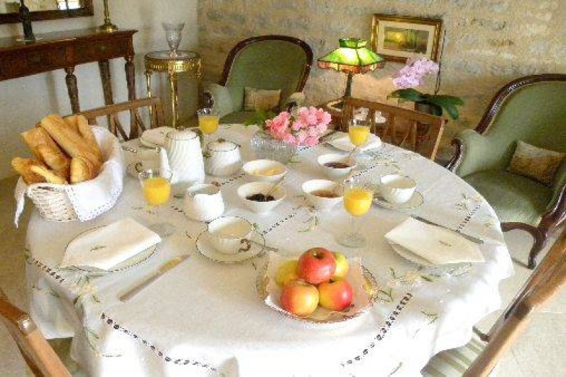 Location de vacances - Maison - Villa à Buffon - Petit déjeuner