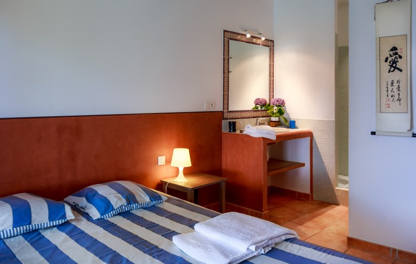 Location de vacances - Villa à Portigliolo - Chambre lit double