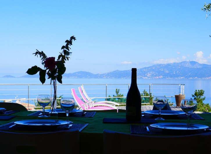 Location de vacances - Villa à Portigliolo - Vue à table