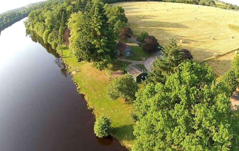 Location de vacances - Chalet à Miallet - vue du ciel