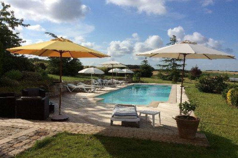 Location de vacances - Gîte à Nieul-sur-l'Autise - Piscine des Ecuries du Château