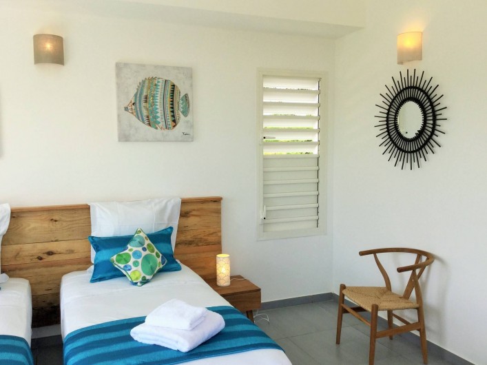 Location de vacances - Villa à Sainte-Anne - Suite 1  possibilité de faire un lit 180 x 200