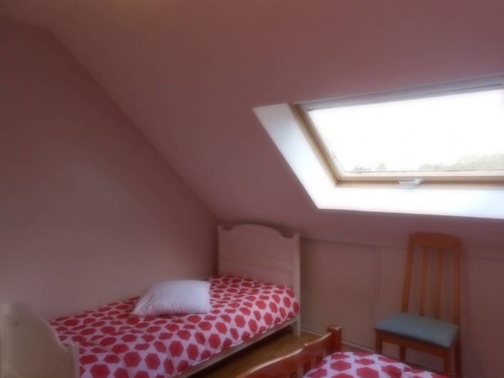 Location de vacances - Gîte à Erdeven - lit 1 personne dans la chambre 2