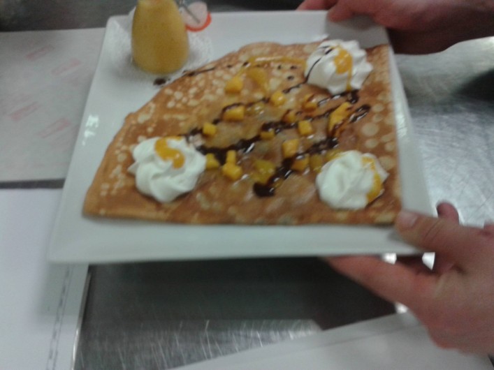 Location de vacances - Gîte à Erdeven - nos bonnes crêpes