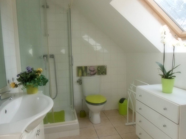 Location de vacances - Gîte à Erdeven - salle d'eau