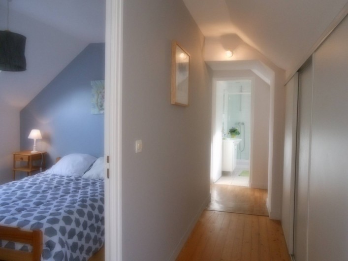 Location de vacances - Gîte à Erdeven - rangements sur le plalier