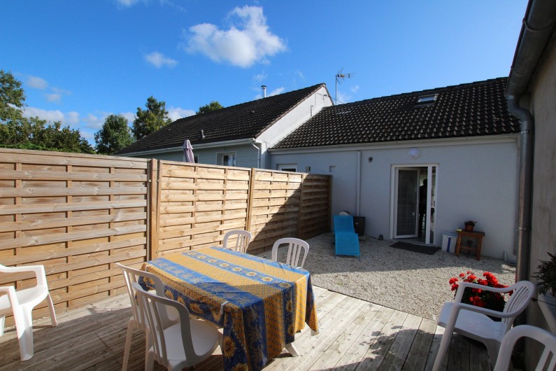 Location de vacances - Appartement à Yvetot-Bocage - TERRASSE Sud OUEST