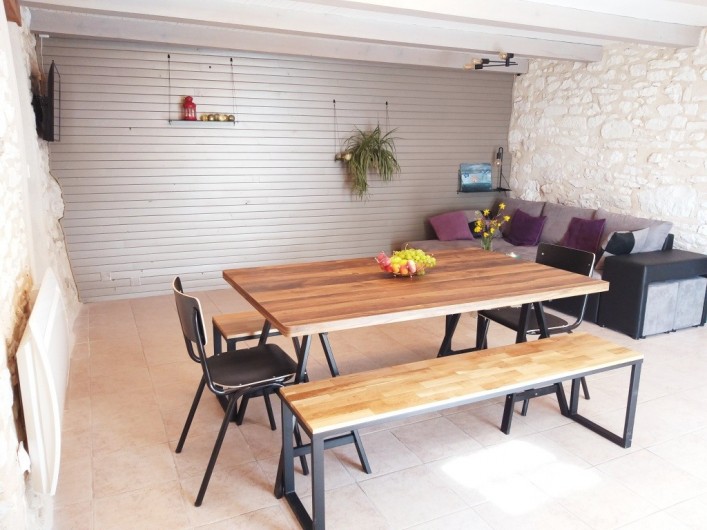 Location de vacances - Gîte à Labastide-de-Penne - pièce de vie