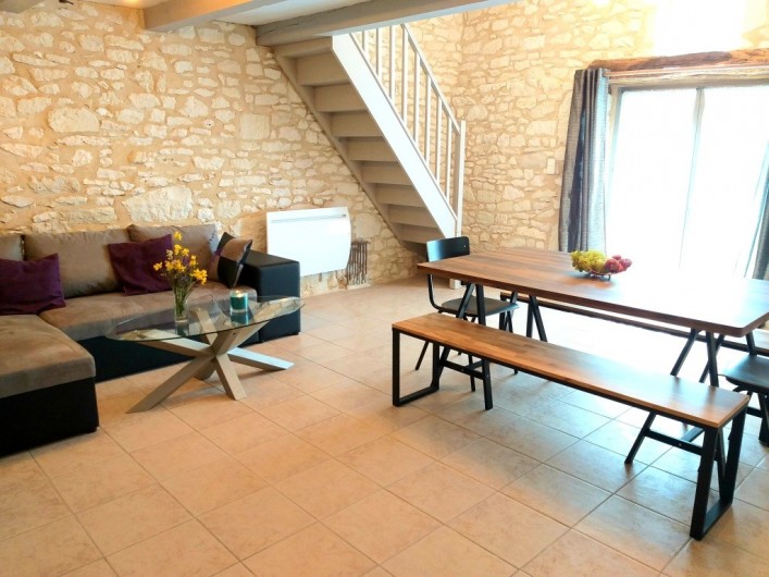 Location de vacances - Gîte à Labastide-de-Penne - pièce de vie