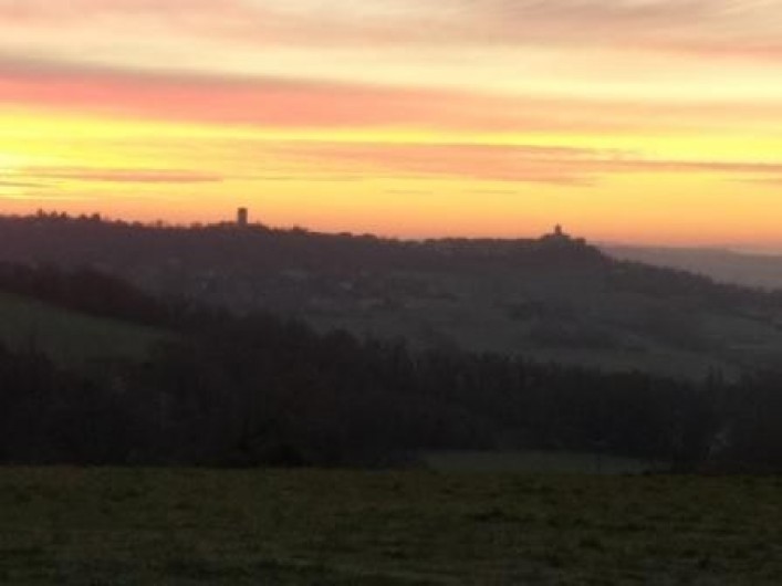 Location de vacances - Gîte à Labastide-de-Penne - coucher de soleil