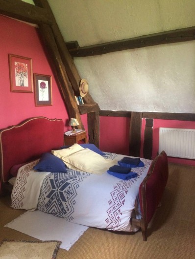 Location de vacances - Chambre d'hôtes à Heurtevent - Lit double