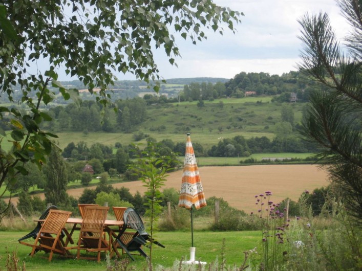 Location de vacances - Chambre d'hôtes à Heurtevent - Valley Vue ( Sud / 180 ')