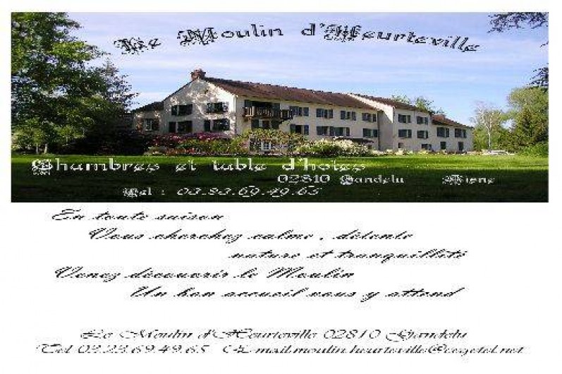 Location de vacances - Chambre d'hôtes à Gandelu