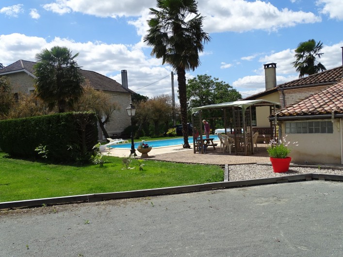 Location de vacances - Villa à Saint-Étienne-de-Fougères - terrain de pétanque