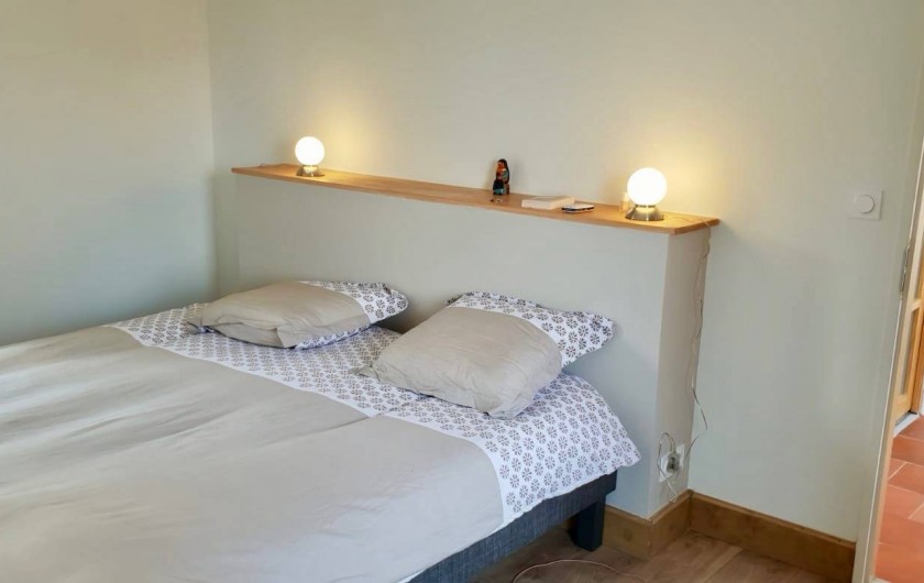 Location de vacances - Maison - Villa à Azincourt - Chambre 1 - Chambre au rez-de-chaussée. 2 lits jumeaux ou 1 grand lit