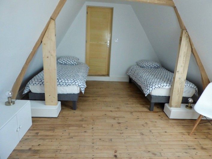 Location de vacances - Maison - Villa à Azincourt - Chambre 4 - 2 lits au 1er étage