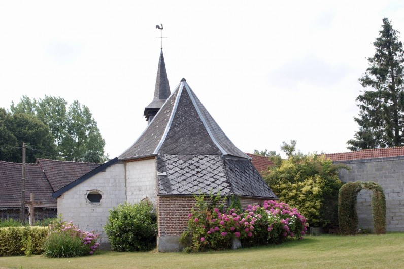 Location de vacances - Maison - Villa à Azincourt - Côté jardin (clos)