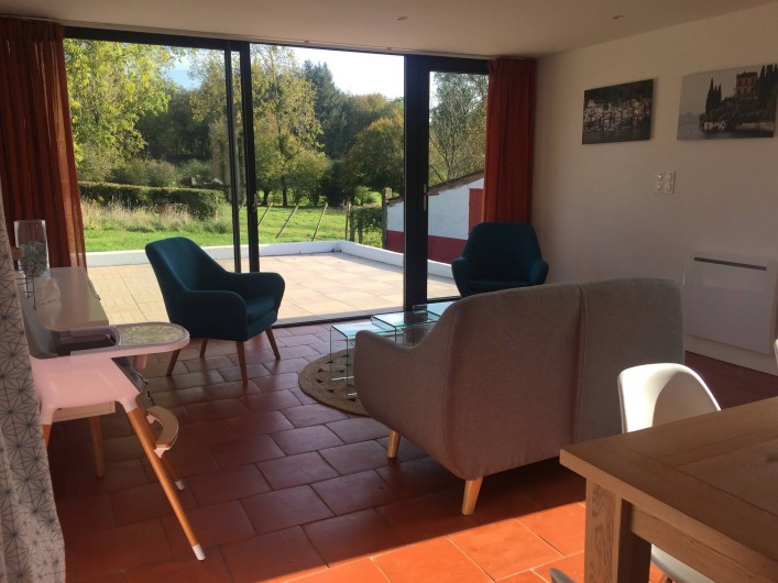 Location de vacances - Maison - Villa à Azincourt - Vue salon