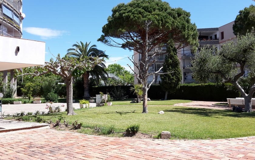 Location de vacances - Appartement à Cambrils - Jardin