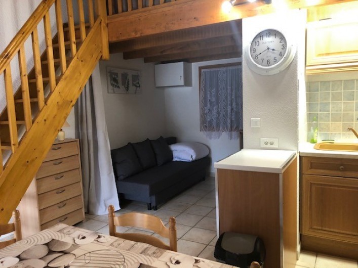 Location de vacances - Maison - Villa à Saint-Martin-de-Brômes - Coin TV